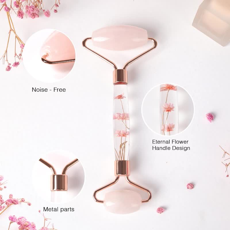 Pureovelle Roller in Quarzo Rosa