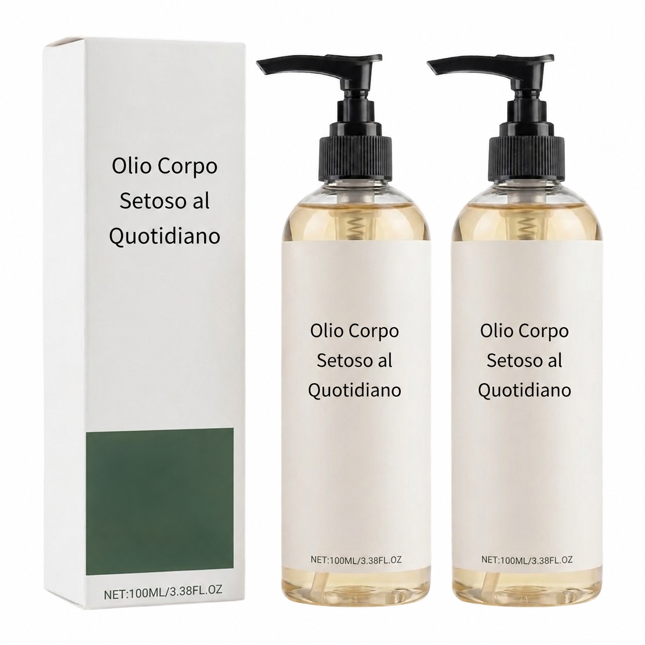 Olio Corpo Setoso al Quotidiano