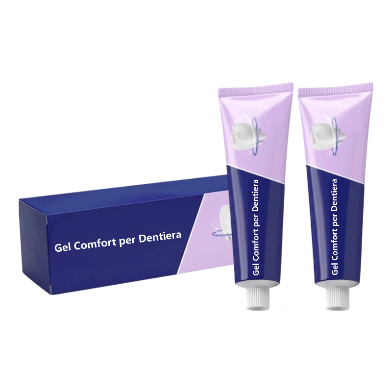 2x Gel Comfort per Dentiera