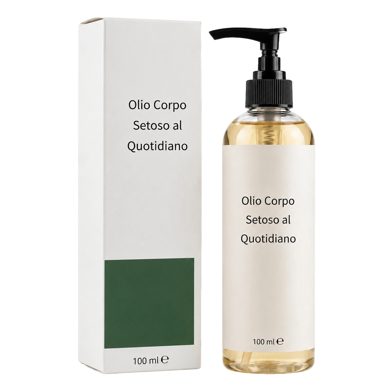 Olio Corpo Setoso Naturale
