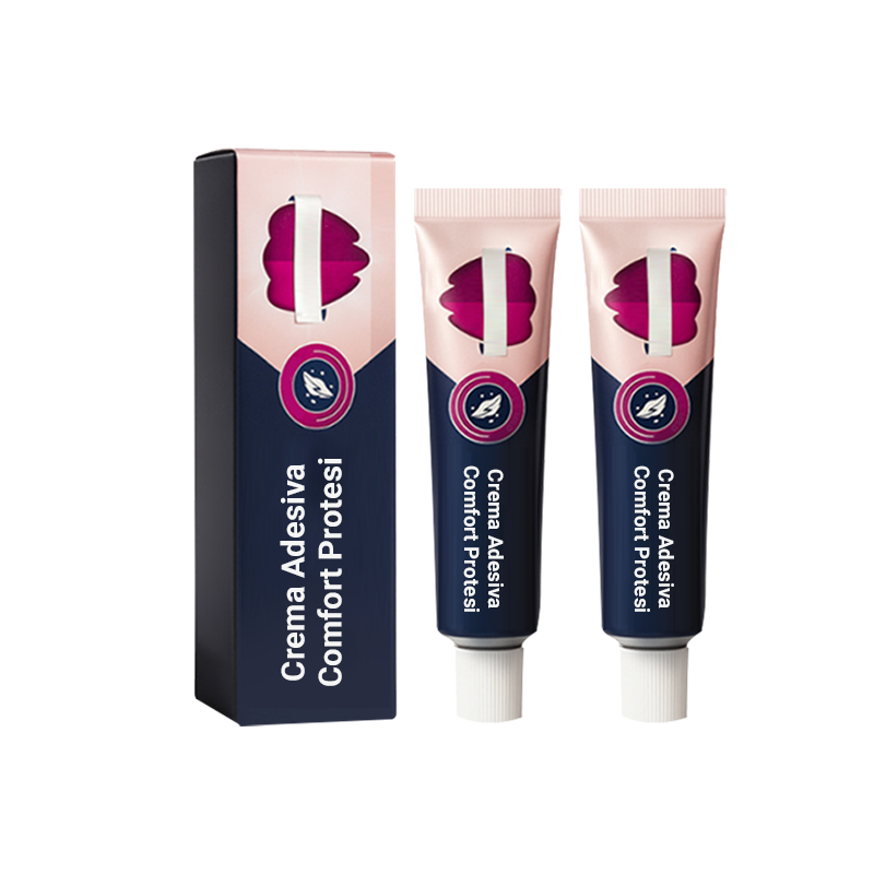 2x Crema Adesiva Comfort Protesi