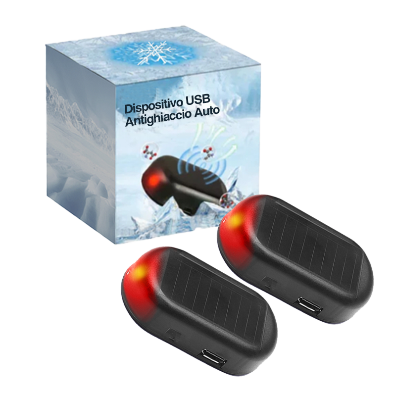 2x Dispositivo USB Antighiaccio Auto