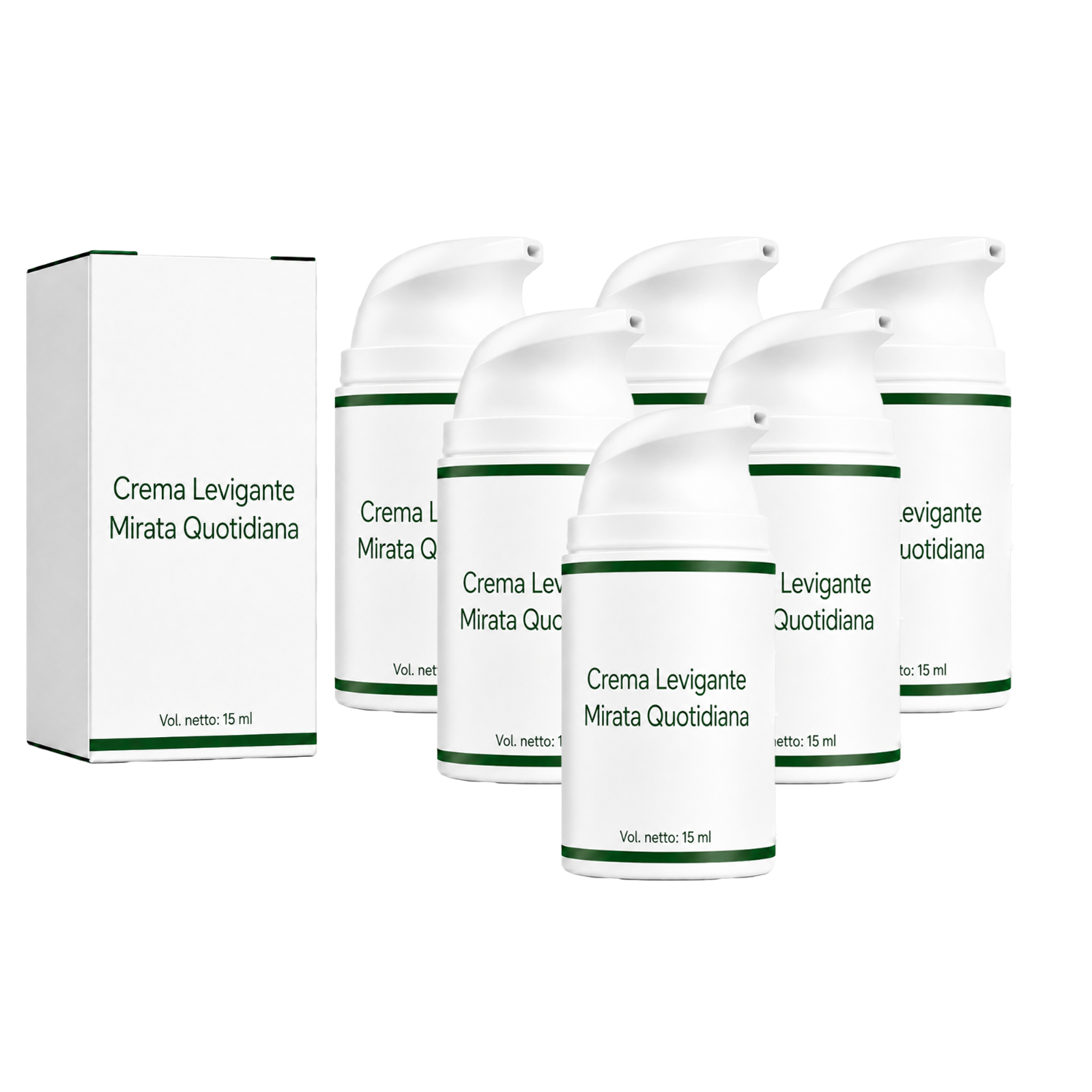 6x Crema Levigante Mirata Quotidiana