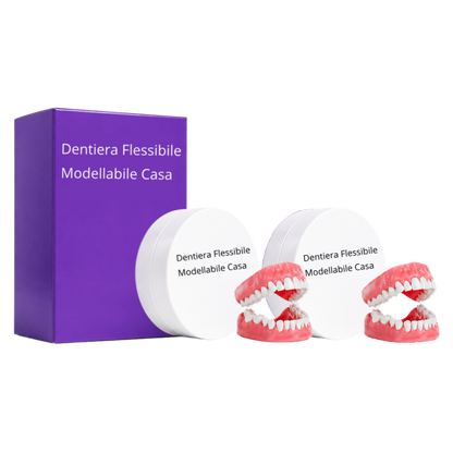 Dentiera Flessibile Modellabile Casa