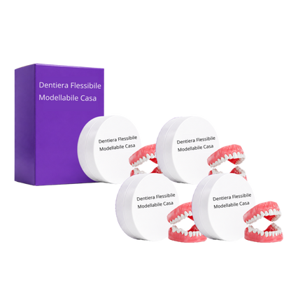 Dentiera Flessibile Modellabile Casa