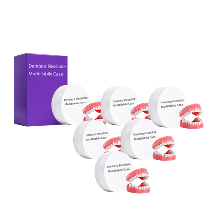 Dentiera Flessibile Modellabile Casa