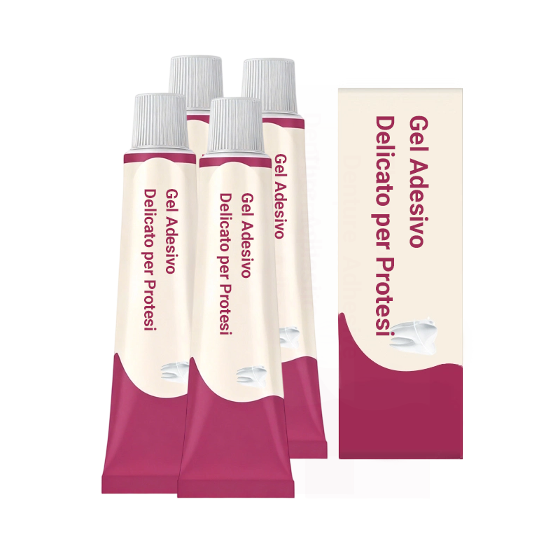 4x Gel Adesivo Delicato per Protesi