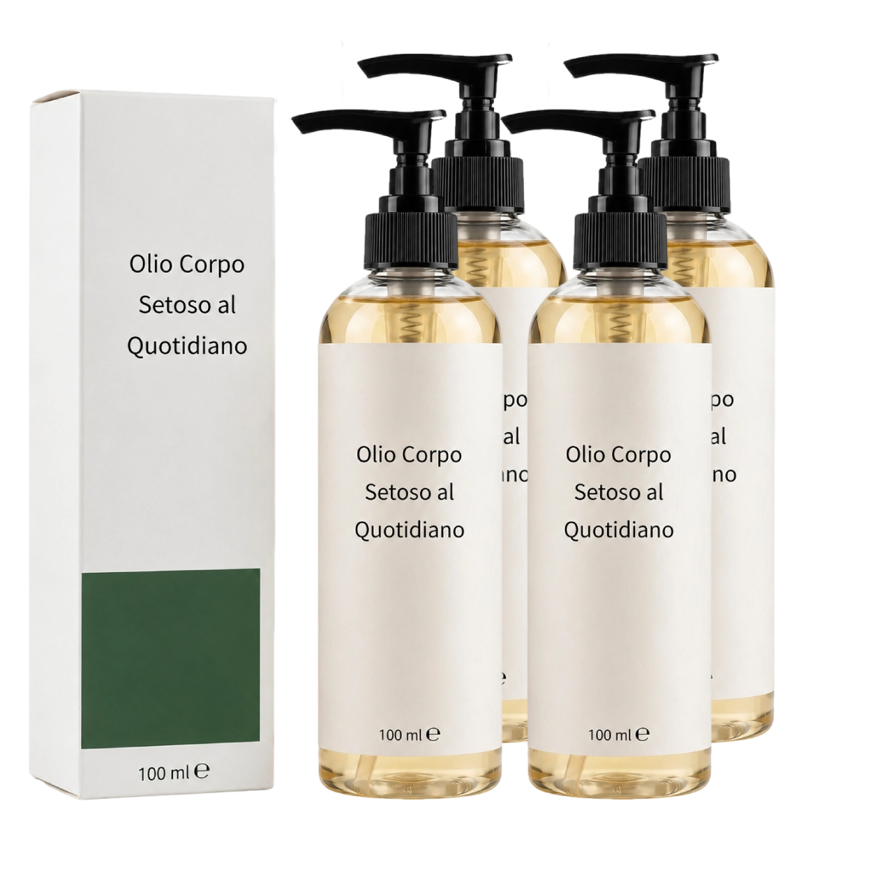 Olio Corpo Setoso Naturale