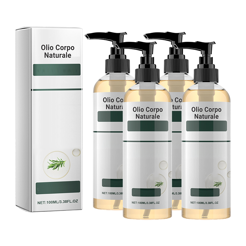 4x Olio Corpo Naturale
