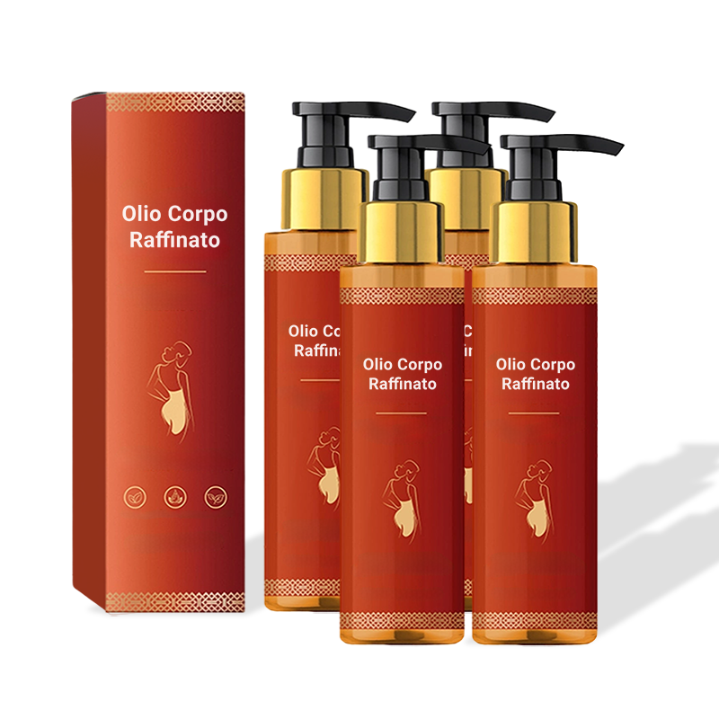 4x Olio Corpo Raffinato