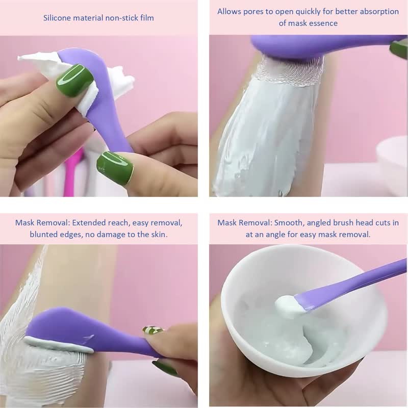 Pureovelle Spazzola Viso in Silicone