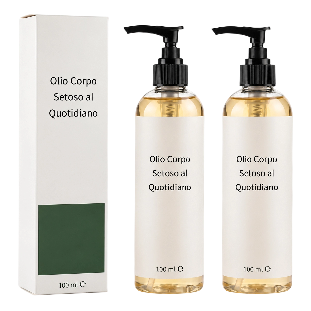 Olio Corpo Setoso Naturale