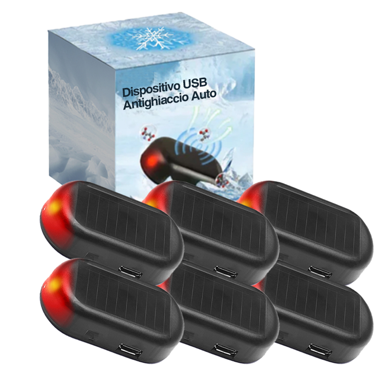 6x Dispositivo USB Antighiaccio Auto