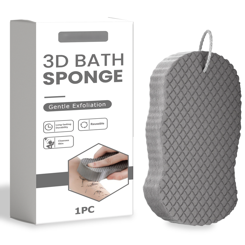 Pureovelle Spugna Doccia Ergonomica