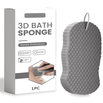 Pureovelle Spugna Doccia Ergonomica