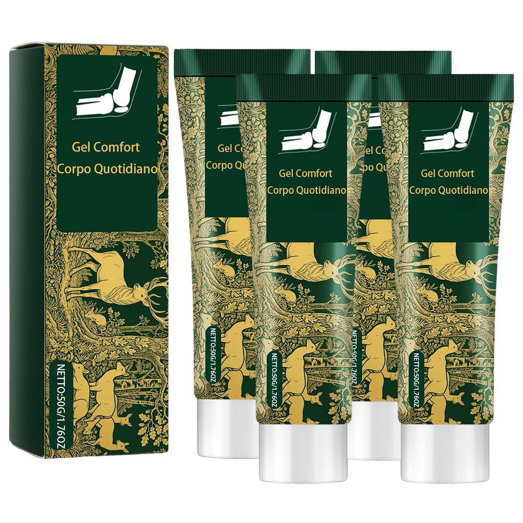 4x Gel Comfort Corpo Quotidiano