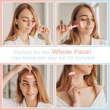 Pureovelle Roller in Quarzo Rosa